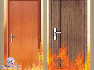 Cấu tạo cửa gỗ chống cháy